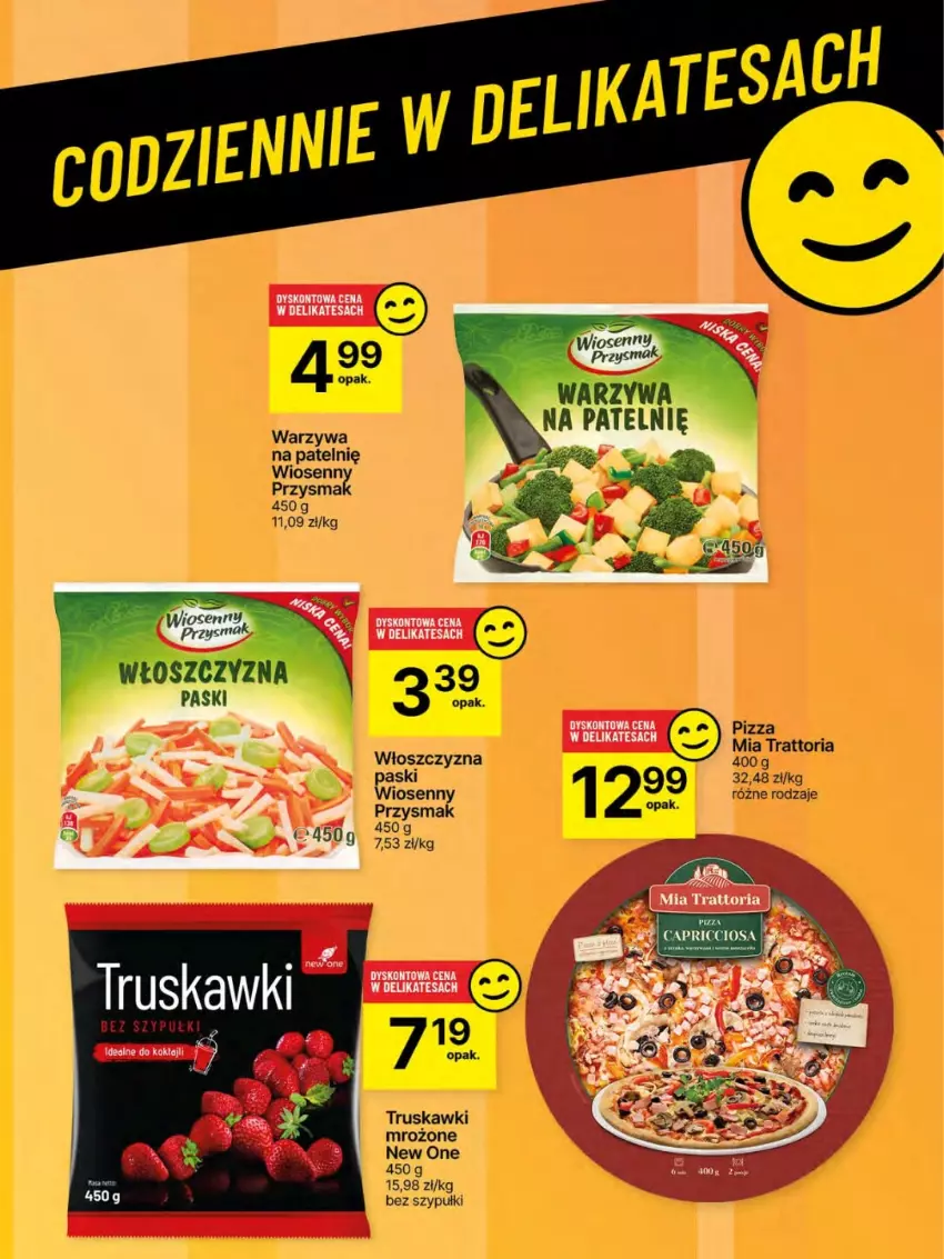 Gazetka promocyjna Delikatesy Centrum - Franczyza DC26 Czwartek - ważna 26.06 do 02.07.2025 - strona 52 - produkty: Pizza, Truskawki, Warzywa