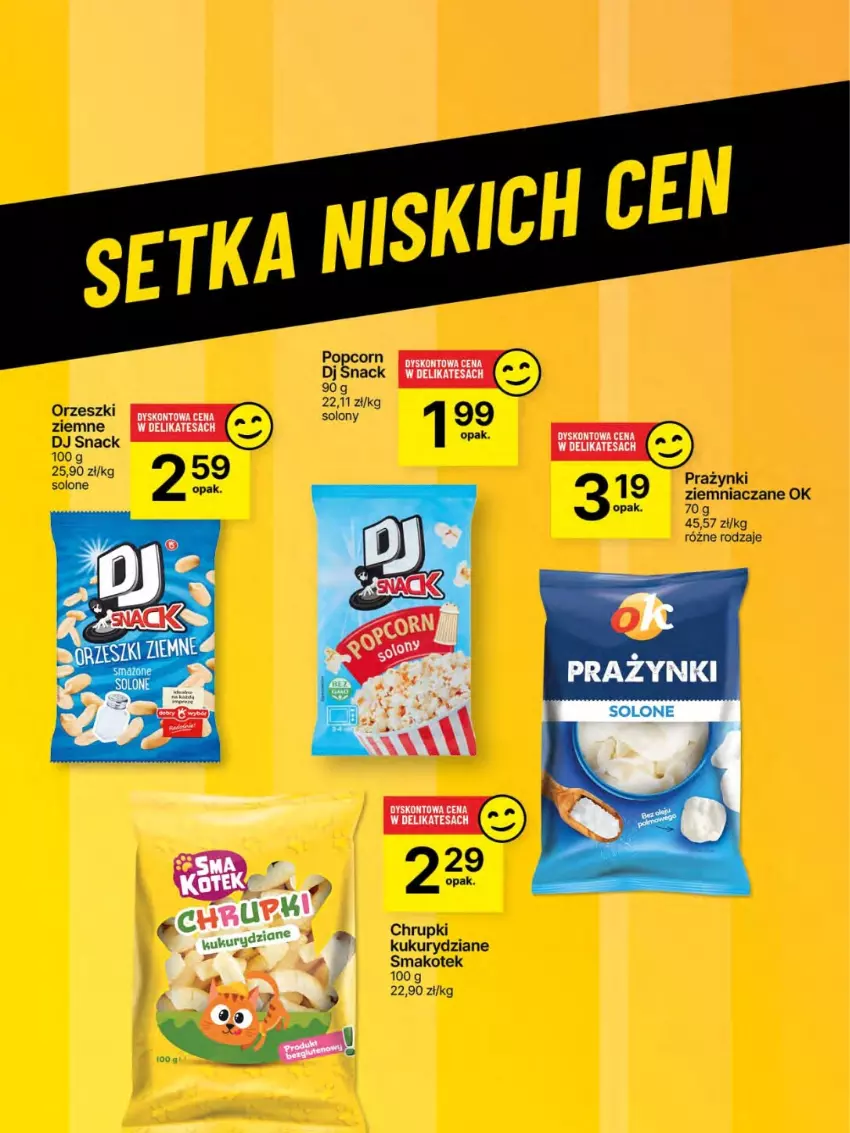 Gazetka promocyjna Delikatesy Centrum - Franczyza DC26 Czwartek - ważna 26.06 do 02.07.2025 - strona 59 - produkty: Chrupki, Kotek, Orzeszki, Smakotek