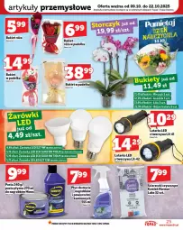 Gazetka promocyjna Topaz - Gazetka - Gazetka - ważna od 15.10 do 15.10.2025 - strona 25 - produkty: Top, Latarka LED, Róża, Tarka, Bukiet, Latarka, Płyn do mycia, Miecz