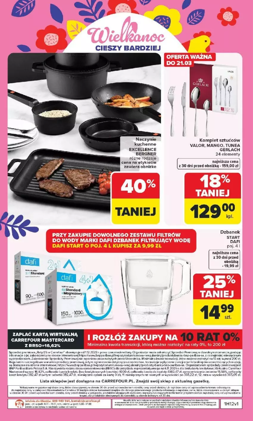 Gazetka promocyjna Carrefour - Gazetka Łap Wielkanocne okazje od poniedziałku! - ważna 16.03 do 29.03.2026 - strona 24 - produkty: Dzbanek, Fa, Gra, HP, Kosz, Magnez, Mango, Por, Ser, Sok, Top, Tran