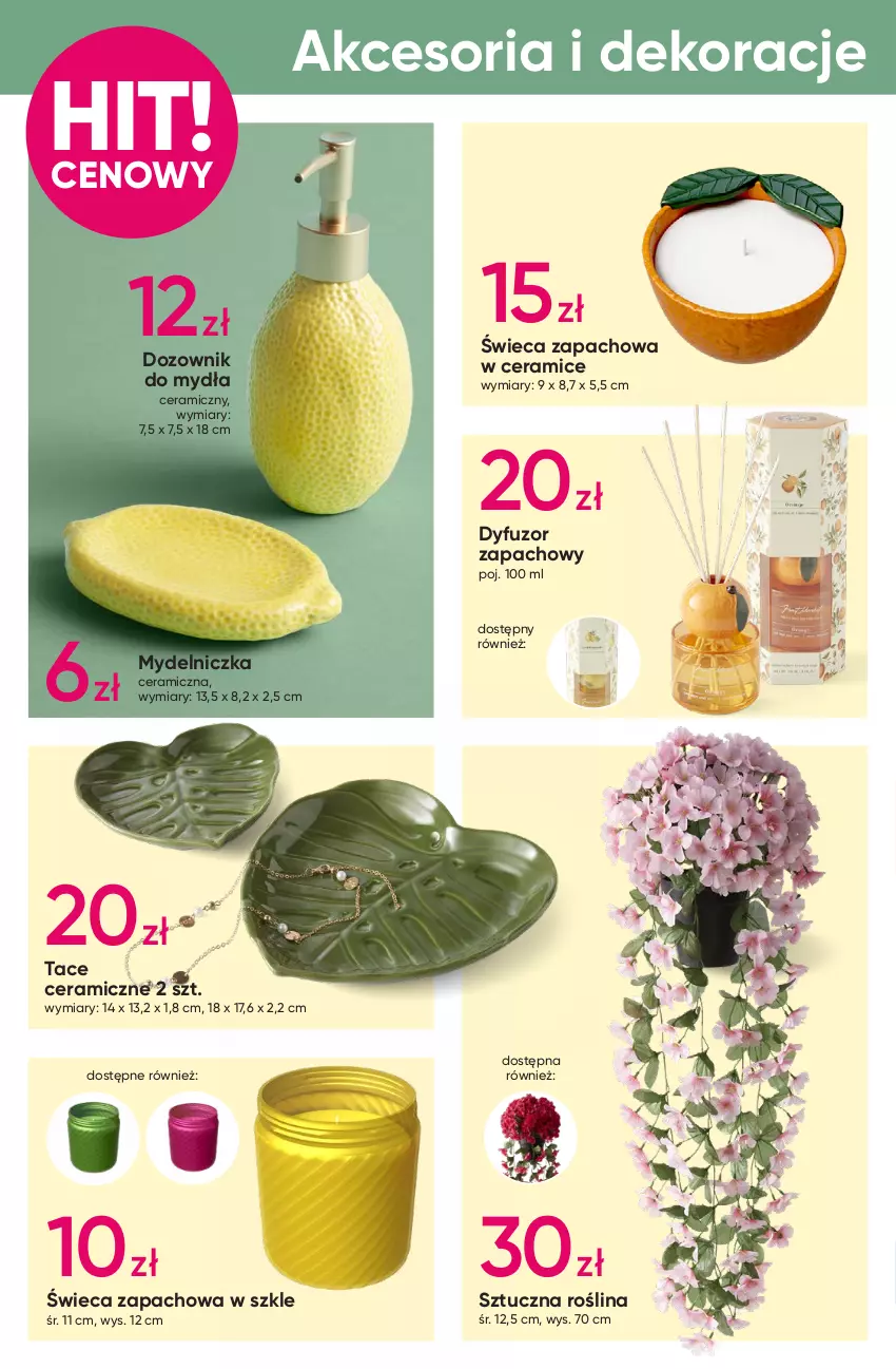 Gazetka promocyjna Pepco - Letnie stylizacje - ważna 24.04 do 07.05.2025 - strona 14 - produkty: Dozownik, Dyfuzor zapachowy, Gra, Koc, Lampa, Mydelniczka, Osłonka, Poduszka, Słoiczki, Telefon