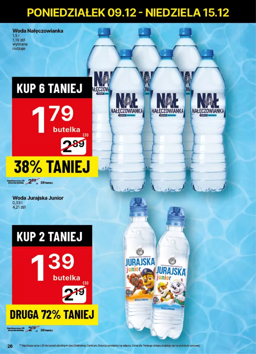 Gazetka promocyjna Delikatesy Centrum - NOWA GAZETKA Delikatesy Centrum od 9 grudnia! 9-15.12.2024 - ważna 09.12 do 15.12.2024 - strona 26 - produkty: Nałęczowianka, Rum, Woda