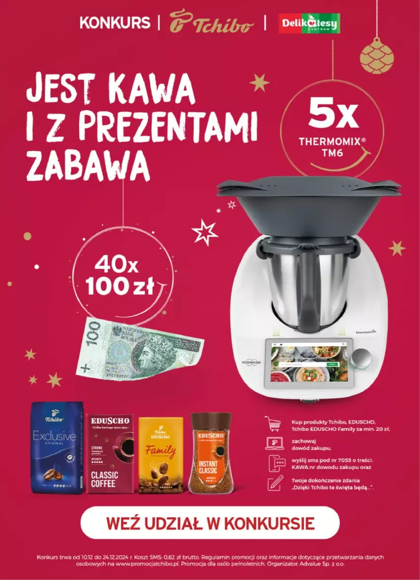 Gazetka promocyjna Delikatesy Centrum - NOWA GAZETKA Delikatesy Centrum od 9 grudnia! 9-15.12.2024 - ważna 09.12 do 15.12.2024 - strona 29 - produkty: Fa, Kawa, Kosz, Tchibo