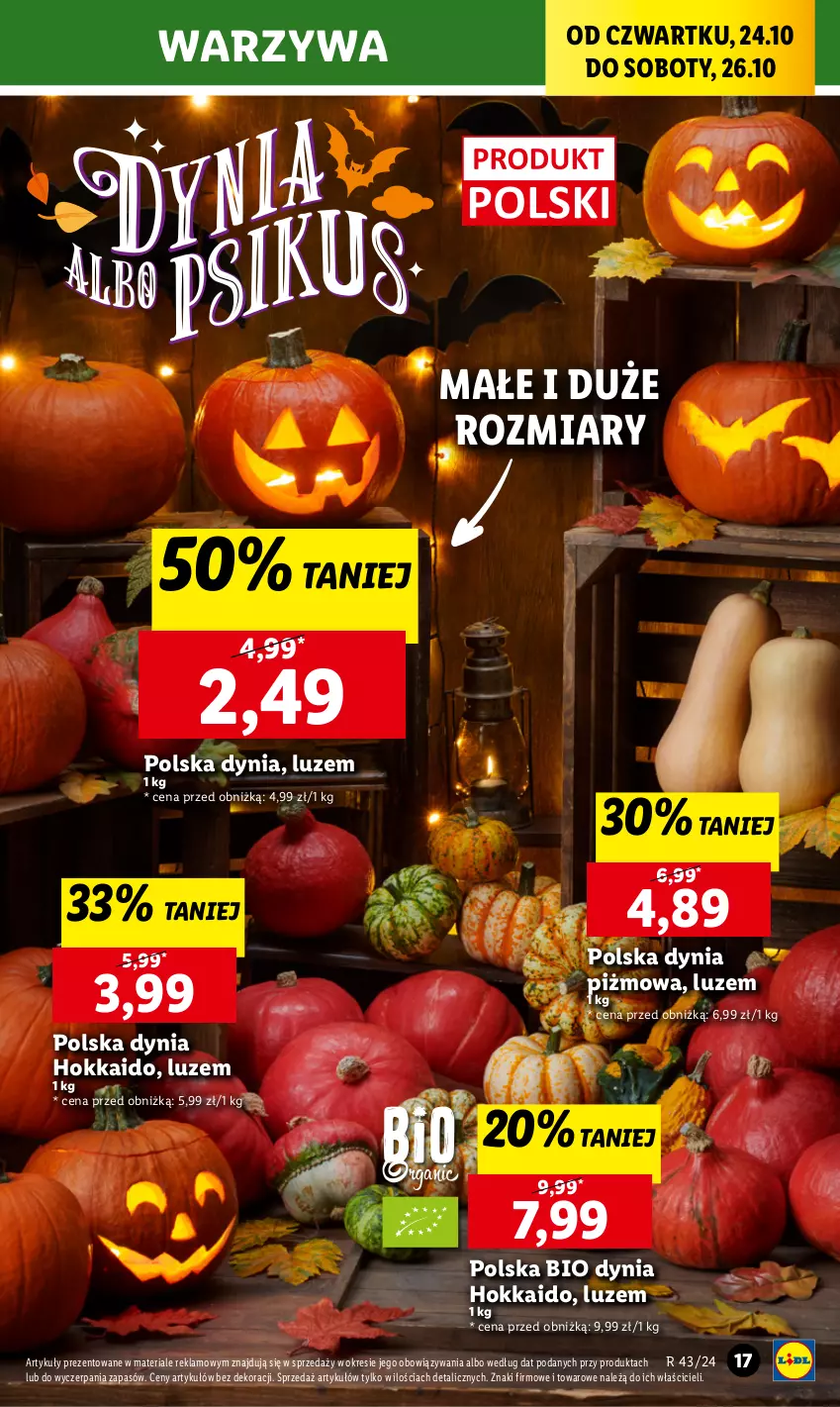 Gazetka promocyjna Lidl - GAZETKA - ważna 24.10 do 26.10.2024 - strona 21 - produkty: Warzywa