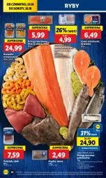 Gazetka promocyjna Lidl - GAZETKA - Gazetka - ważna od 26.10 do 26.10.2024 - strona 32 - produkty: Sos, Pstrąg tęczowy, Stek, Tusz, Pstrąg, Krewetki, Tuńczyk, Dorsz, Pstrąg łososiowy