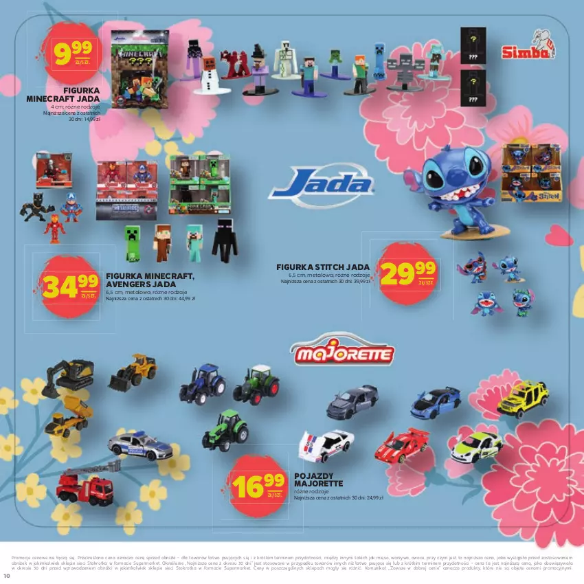 Gazetka promocyjna Stokrotka - Dzień matki i dziecka - ważna 22.05 do 04.06.2025 - strona 10 - produkty: Avengers, Mięso, Minecraft, Owoce, Pojazd, Warzywa