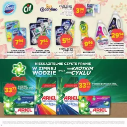 Gazetka promocyjna Stokrotka - Dzień matki i dziecka - Gazetka - ważna od 04.06 do 04.06.2025 - strona 34 - produkty: Domestos, Warzywa, Cif, Coccolino, Proszek do prania, Mleczko, Kostka do wc, Owoce, Ariel, Kapsułki do prania, Mięso