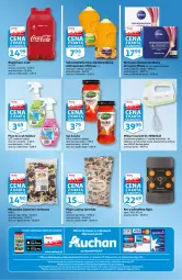 Gazetka promocyjna Auchan - Skarbonka #26 - Gazetka - ważna od 07.07 do 07.07.2021 - strona 4 - produkty: Sok pomarańczowy, Sos, Sok, Ser, Koc, Coca-Cola, Mikser, Krem przeciwzmarszczkowy, Pieprz, Mars, Sidolux, Płyn do szyb, Napój, Nivea, Fa