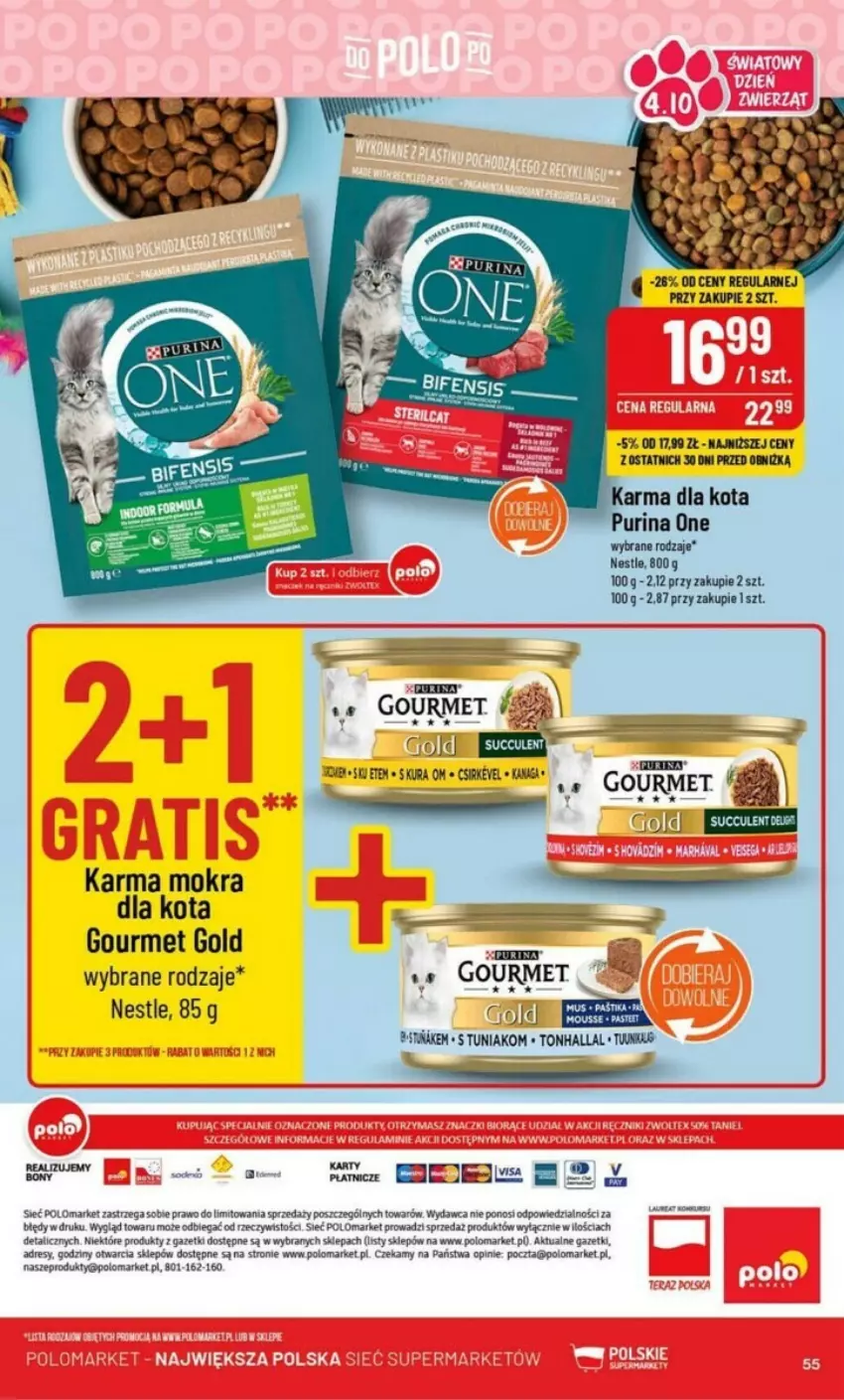 Gazetka promocyjna PoloMarket - ważna 04.10 do 10.10.2023 - strona 51 - produkty: Dres, Gourmet Gold, Pur