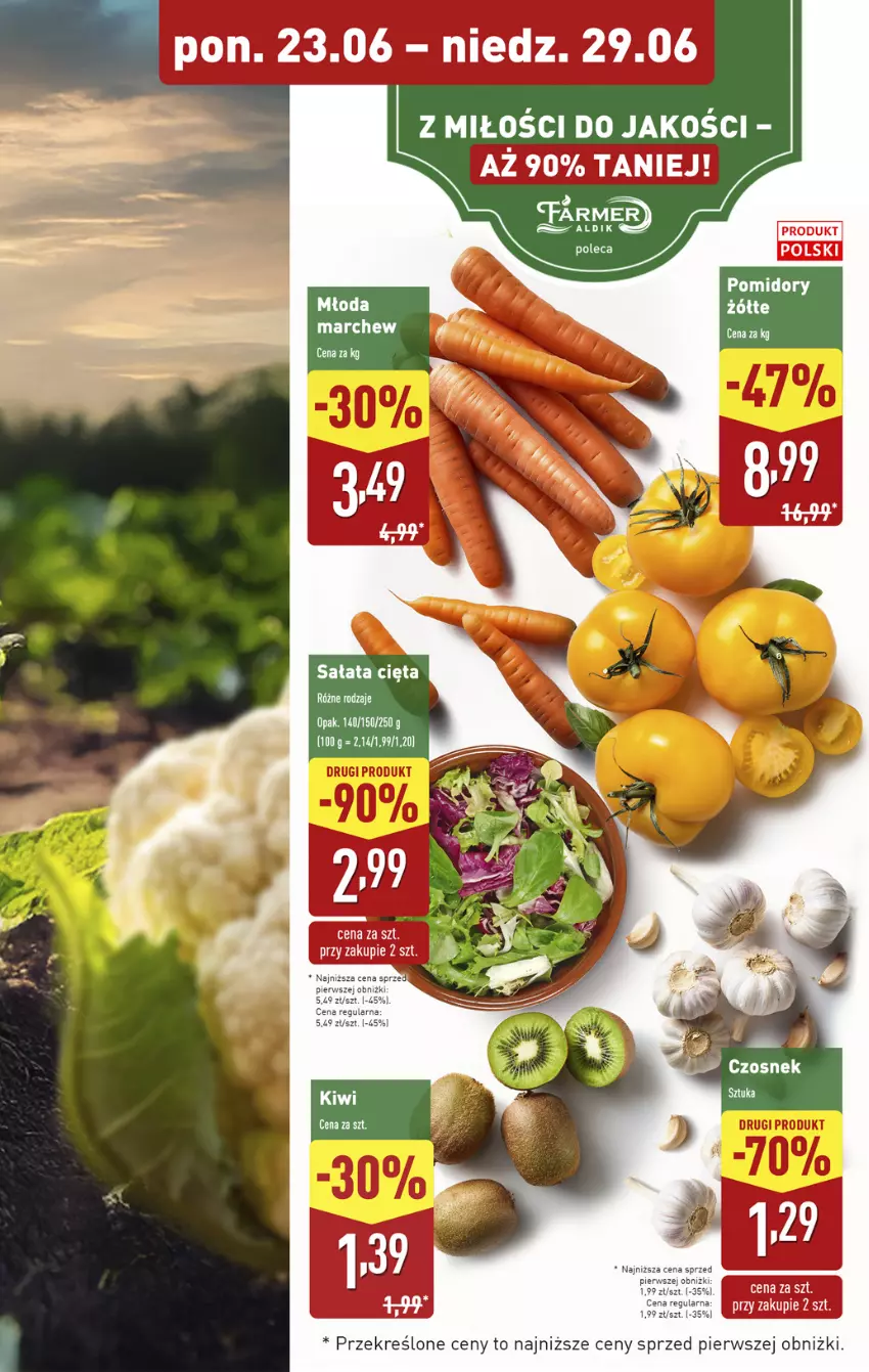 Gazetka promocyjna Aldi - Pełna oferta - ważna 23.06 do 29.06.2025 - strona 5 - produkty: Fa, Sałat
