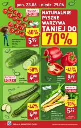 Gazetka promocyjna Aldi - Pełna oferta - Gazetka - ważna od 29.06 do 29.06.2025 - strona 2 - produkty: Warzywa, Włoszczyzna pęczek, Papryka czerwona, Papryka, Grunt, Pomidory