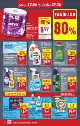 Gazetka promocyjna Aldi - Pełna oferta - Gazetka - ważna od 29.06 do 29.06.2025 - strona 20 - produkty: Goplana, Domestos, Gra, Do mycia naczyń, Listerine, Papier, Mini Grześki, Tablet, Płyn do mycia naczyń, Wafle, Papier toaletowy, LANA, Płyn do płukania, Ręcznik, Grześki, Fairy, Płyn do mycia, Zmywarki, Sidolux, Tabletki do zmywarki, Fa