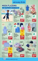 Gazetka promocyjna Aldi - Pełna oferta - Gazetka - ważna od 29.06 do 29.06.2025 - strona 24 - produkty: Szorty, Kosz, Czapka, Koszulka, Strój kąpielowy, Kombinezon, Moda, Clogsy, Dzieci, Ponczo