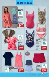 Gazetka promocyjna Aldi - Pełna oferta - Gazetka - ważna od 29.06 do 29.06.2025 - strona 25 - produkty: Szorty, Strój kąpielowy, Kombinezon, Bikini, Sukienka, Tunika, Fa
