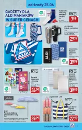 Gazetka promocyjna Aldi - Pełna oferta - Gazetka - ważna od 29.06 do 29.06.2025 - strona 27 - produkty: Ręcznik kąpielowy, Sok, Por, Gin, Karp, Parasol, Tran, Dior, Ręcznik, Torba, Sport, Kubek termiczny, Kubek, HP