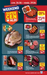 Gazetka promocyjna Aldi - Pełna oferta - Gazetka - ważna od 29.06 do 29.06.2025 - strona 29 - produkty: Kurczak, Sok, Sokołów, Karkówka wieprzowa, Stek, Burger, Morliny, Piekarnik, Grill, Fa