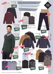 Gazetka promocyjna Carrefour - Gazetka Przewodnik po jesiennych trendach - Gazetka - ważna od 11.09 do 11.09.2021 - strona 7 - produkty: Sweter, Kurtka, Kosz, Koszula, Koszulka, Spodnie