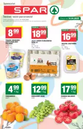 Gazetka promocyjna Spar - Spar - Gazetka - ważna od 23.04 do 23.04.2025 - strona 1 - produkty: Sałatka, Ser, Twaróg, Jaja, Sałat, Serek, Wino, Pomidor malinowy