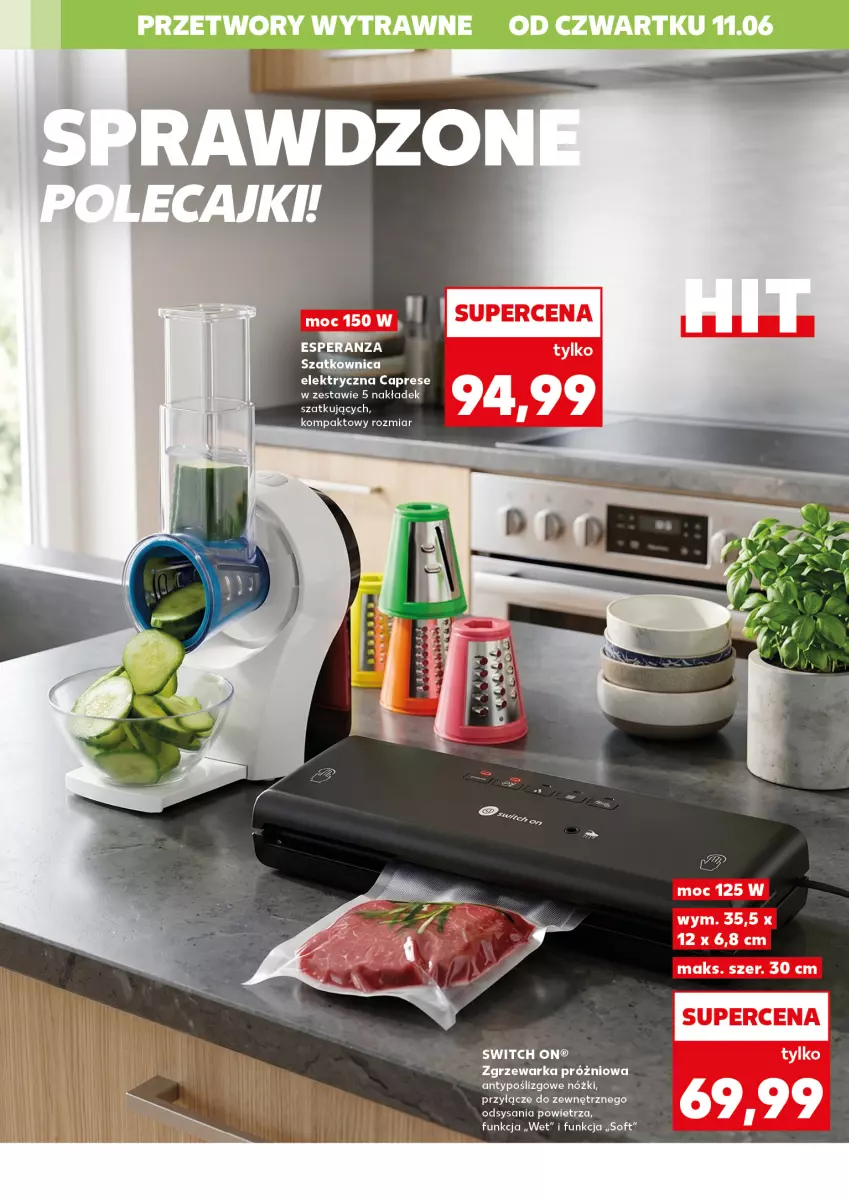 Gazetka promocyjna Kaufland - Kaufland - ważna 11.06 do 17.06.2026 - strona 14 - produkty: Szatkownica, Warka