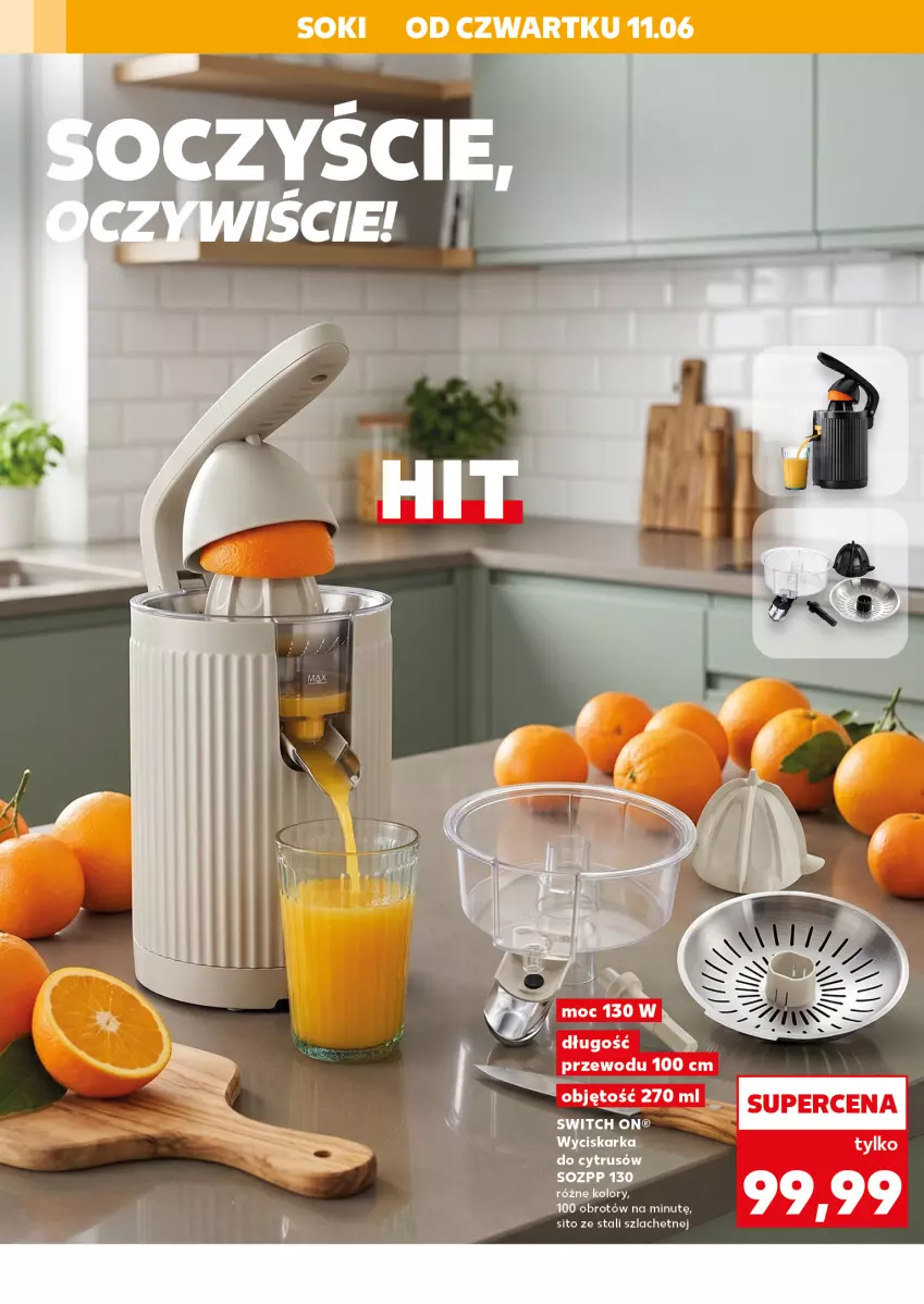 Gazetka promocyjna Kaufland - Kaufland - ważna 11.06 do 17.06.2026 - strona 20 - produkty: Sito, Wyciskarka