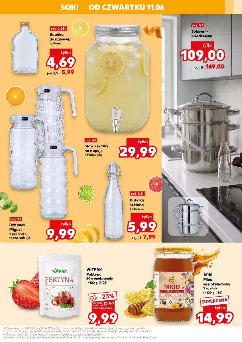 Gazetka promocyjna Kaufland - Kaufland - ważna 11.06 do 17.06.2026 - strona 21 - produkty: Dzbanek, LANA, Miód, Napoje