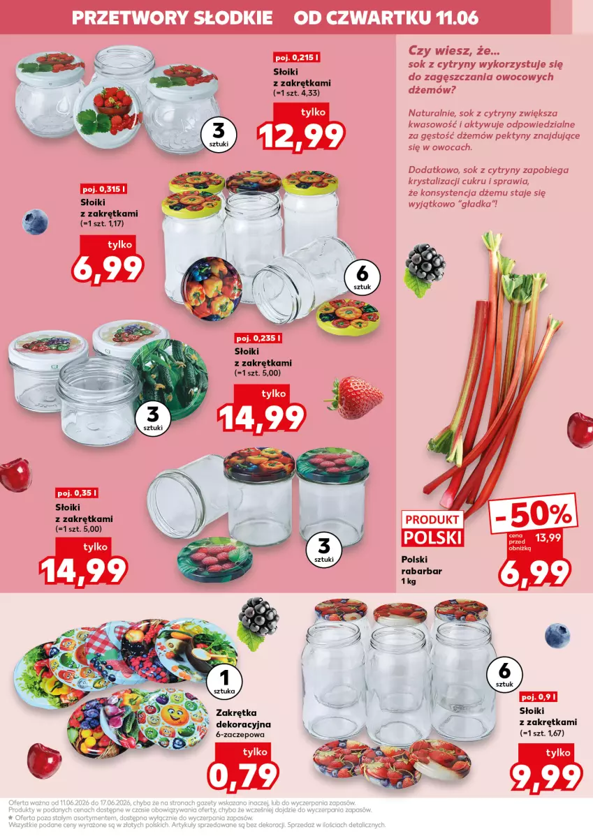 Gazetka promocyjna Kaufland - Kaufland - ważna 11.06 do 17.06.2026 - strona 3 - produkty: Cytryny, Dżem, Sok
