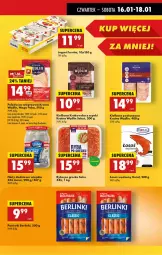 Gazetka promocyjna Biedronka - Od Czwartku - Gazetka - ważna od 22.01 do 22.01.2025 - strona 33 - produkty: Polędwica, Ryba po grecku, Ryba, Kiełbasa krakowska, Jogurt, Parówki, SEKO, Kiełbasa, Berlinki, Lisner, Fa