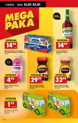 Gazetka promocyjna Biedronka - Od Czwartku - Gazetka - ważna od 22.01 do 22.01.2025 - strona 36 - produkty: Kawa rozpuszczalna, Mus, Kawa, Syrop, Oshee, Napój niegazowany, Napój, Herbapol