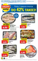 Gazetka promocyjna Lidl - GAZETKA - Gazetka - ważna od 20.03 do 20.03.2022 - strona 16 - produkty: Warzywa, Pstrąg tęczowy, Ryby i owoce morza, Tusz, Owoce morza, Pstrąg, Owoce, Mintaj, Lazur