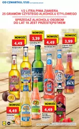 Gazetka promocyjna Lidl - GAZETKA - Gazetka - ważna od 20.03 do 20.03.2022 - strona 36 - produkty: Rum, Somersby, Tropical, Kiwi, Desperados, Carlsberg, Captain Jack