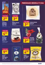 Gazetka promocyjna Aldi - Ale akcja - Gazetka - ważna od 25.04 do 25.04.2021 - strona 15 - produkty: Ser, Cukier, Tera, Tusz, Czekolada, Deser, Cukierki, Kakao