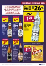 Gazetka promocyjna Aldi - Ale akcja - Gazetka - ważna od 25.04 do 25.04.2021 - strona 17 - produkty: Piwa, Piwo, Lajkonik, Gin, Gra, O nas, Tera, Woda mineralna, Owoce, Precelki, Woda, Cisowianka, Fa