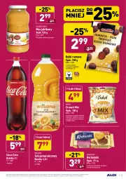 Gazetka promocyjna Aldi - Ale akcja - Gazetka - ważna od 25.04 do 25.04.2021 - strona 23 - produkty: Sok pomarańczowy, Krakus, Sok, Ser, Rum, Mus, Gin, Coca-Cola, Tera, Herbatniki, Deser, Wosana, Krakuski
