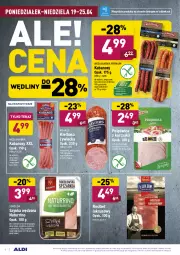 Gazetka promocyjna Aldi - Ale akcja - Gazetka - ważna od 25.04 do 25.04.2021 - strona 6 - produkty: Kurczak, Polędwica, Krakus, Sok, Ser, Sokołów, Lodówka, Tera, Szynka, Kabanos, Rostbef, Kiełbasa