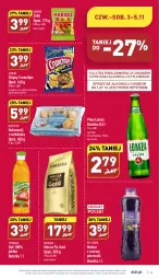 Gazetka promocyjna Aldi - Pełny katalog - Gazetka - ważna od 05.11 do 05.11.2022 - strona 25 - produkty: Piwa, Piwo, Piec, Cebula, Sok, Ser, Por, Gra, Chipsy, Kawa mielona, Kawa, Sanki, Tymbark, Crunchips, Lorenz, Mocca Fix Gold, Woseba, Haribo, Nektar, Kokos