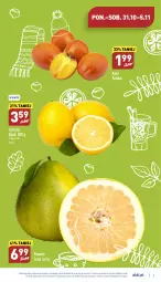 Gazetka promocyjna Aldi - Pełny katalog - Gazetka - ważna od 05.11 do 05.11.2022 - strona 3 - produkty: Cytryny, Kaki, Pomelo