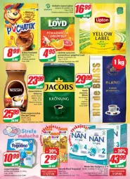 Gazetka promocyjna Dino - Gazetka 22 - Gazetka - ważna od 06.06 do 06.06.2023 - strona 6 - produkty: HiPP, Kawa rozpuszczalna, Mus, Jogurt, Kawa mielona, Kawa, Herbata czarna, NAN Optipro, Loyd, Tonik, Lipton, Baton, Jacobs, Herbata, Kakao, Grejpfrut, Herbata owocowa, Mleko, Fa