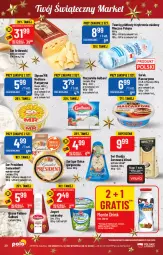 Gazetka promocyjna PoloMarket - Gazetka pomocyjna - Gazetka - ważna od 20.12 do 20.12.2022 - strona 20 - produkty: Mozzarella, Ser, Twaróg, Królewski, Zott, Gorgonzola, Mascarpone, LANA, Serek, Margaryna, Camembert, EPEE, Twaróg półtłusty, Galbani, Słynne