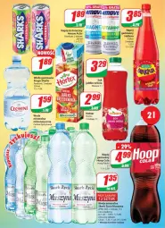 Gazetka promocyjna Dino - Gazetka - Gazetka - ważna od 09.08 do 09.08.2022 - strona 2 - produkty: Hoop, Sok, Hellena, Napój izotoniczny, Woda gazowana, Wosana, Woda, Napój, Nektar, Hortex