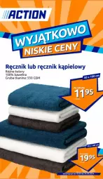 Gazetka promocyjna Action - Gazetka - ważna od 24.09 do 24.09.2024 - strona 1 - produkty: Ręcznik kąpielowy, Wełna, Ręcznik