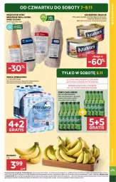 Gazetka promocyjna Stokrotka - Market - Gazetka - ważna od 13.11 do 13.11.2024 - strona 5 - produkty: Piwa, Piwo, Banany, Krakus, Warzywa, Ser, Por, Gra, Primavera, Carlsberg, Prima, Owoce, Woda, Mięso