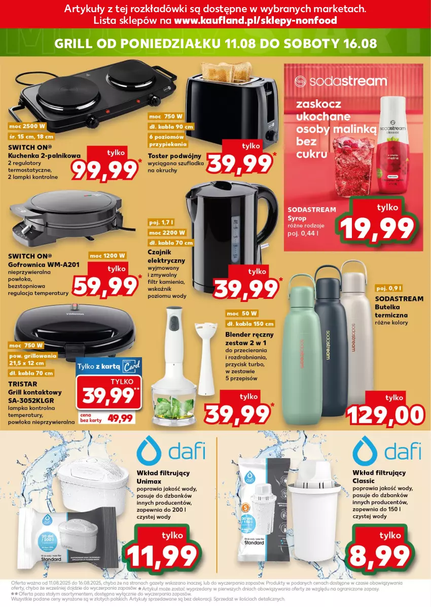 Gazetka promocyjna Kaufland - Kaufland - ważna 07.08 do 12.08.2025 - strona 15 - produkty: Grill