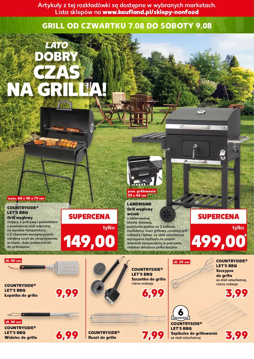 Gazetka promocyjna Kaufland - Kaufland - ważna 07.08 do 12.08.2025 - strona 18 - produkty: Grill