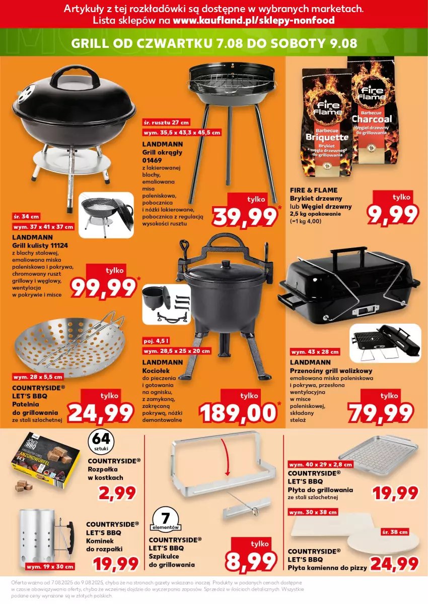 Gazetka promocyjna Kaufland - Kaufland - ważna 07.08 do 12.08.2025 - strona 19 - produkty: Grill
