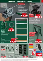 Gazetka promocyjna Kaufland - Kaufland - Gazetka - ważna od 12.08 do 12.08.2025 - strona 5 - produkty: Piec, Parkside, Cynk, Organizer, O nas, Tran, Regał, Szczypce, Dźwig