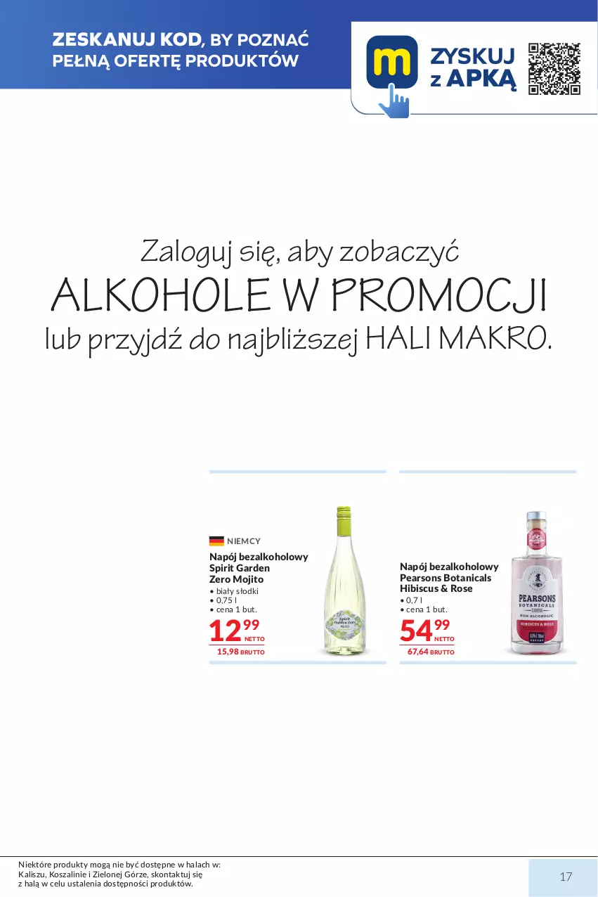 Gazetka promocyjna Makro - Mega oferty dla Twojego Sklepu - ważna 21.07 do 03.08.2026 - strona 17 - produkty: Alkohole, JBL, Kosz, Likier, Miód, Miód pitny, Napój, Napój bezalkoholowy, Por, Szal, Wino