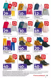 Gazetka promocyjna Auchan - Małe Ceny Hipermarkety - Gazetka - ważna od 12.01 do 12.01.2022 - strona 13 - produkty: Sweter, Acer, Kurtka, Cars, T-shirt, Spodnie, Botki, Bluza, Piżama