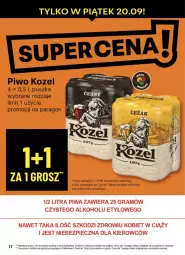 Gazetka promocyjna Delikatesy Centrum - NOWA GAZETKA Delikatesy Centrum od 19 września! 19-25.09.2024 - Gazetka - ważna od 25.09 do 25.09.2024 - strona 17 - produkty: Piwa, Piwo, Rum, Kozel