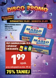 Gazetka promocyjna Delikatesy Centrum - NOWA GAZETKA Delikatesy Centrum od 19 września! 19-25.09.2024 - Gazetka - ważna od 25.09 do 25.09.2024 - strona 3 - produkty: Mlekovita, Masło, Mleko
