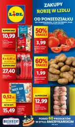 Gazetka promocyjna Lidl - GAZETKA - Gazetka - ważna od 19.06 do 19.06.2024 - strona 1 - produkty: Kurczak, Jaja, Ziemniaki, Coca-Cola, Mleczko, Ptasie mleczko, E. Wedel, Pomidory, Mięso